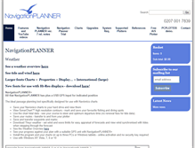 Tablet Screenshot of navigationplanner.com